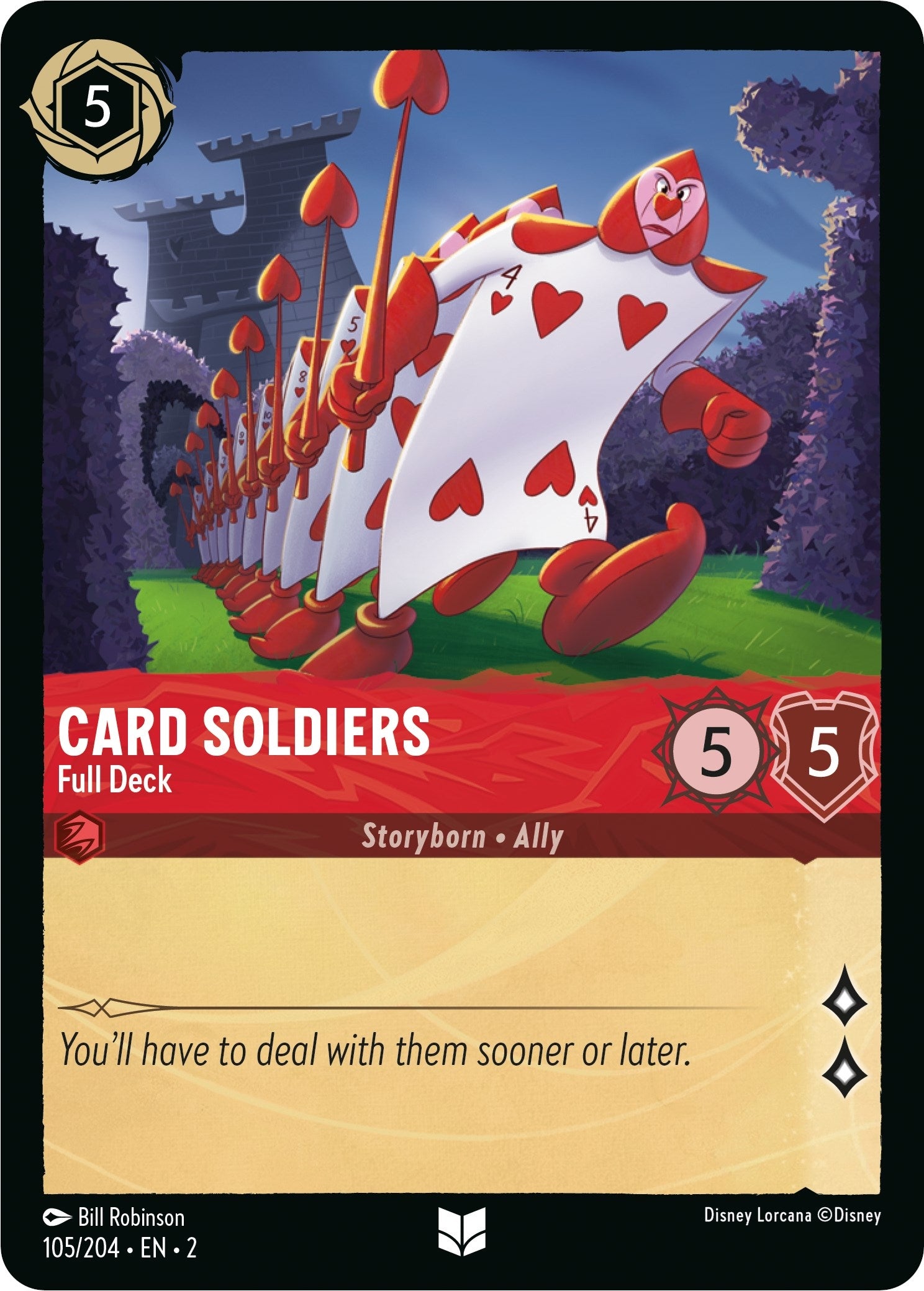 Image for Card Soldiers - Full Deck (2) (105)