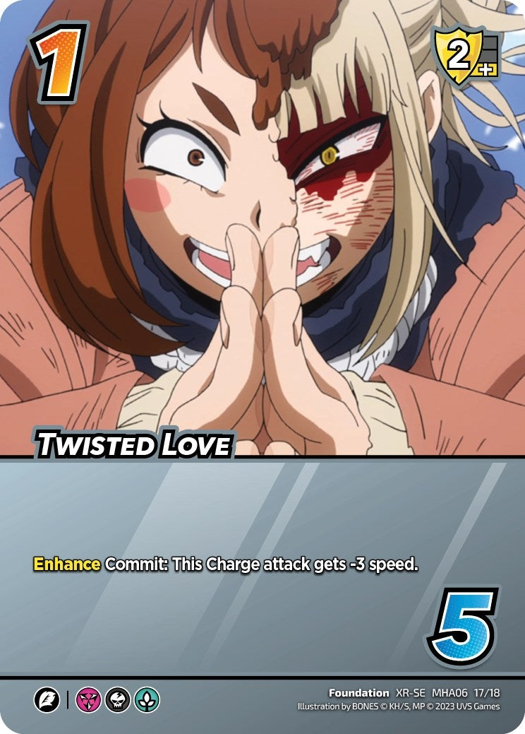 Image for Twisted Love (XR) (UniVersus: My Hero Academia: Jet Burn) (17/18) - UniVersus