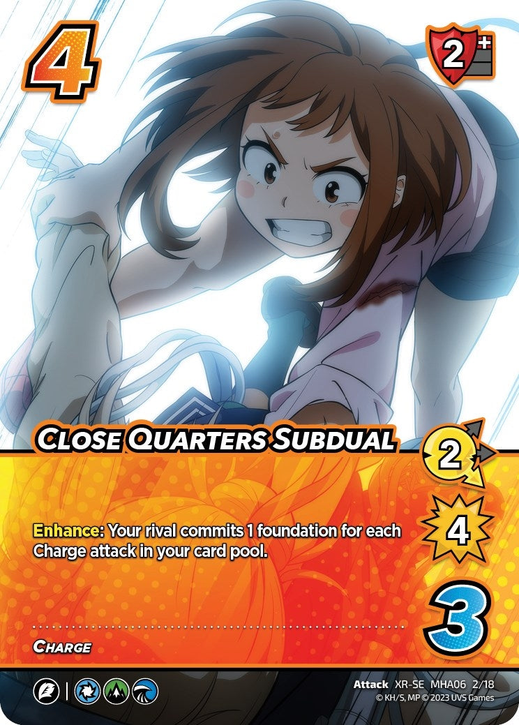 Image for Close Quarters Subdual (XR) (UniVersus: My Hero Academia: Jet Burn) (2/18) - UniVersus
