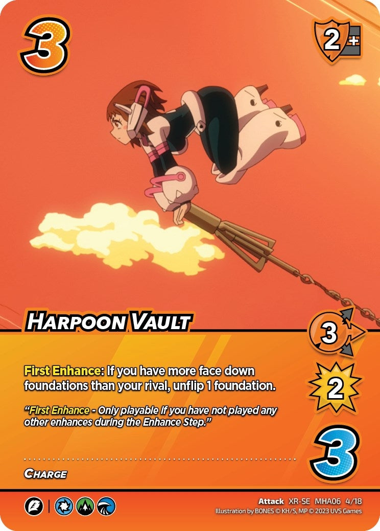 Image for Harpoon Vault (XR) (UniVersus: My Hero Academia: Jet Burn) (4/18) - UniVersus