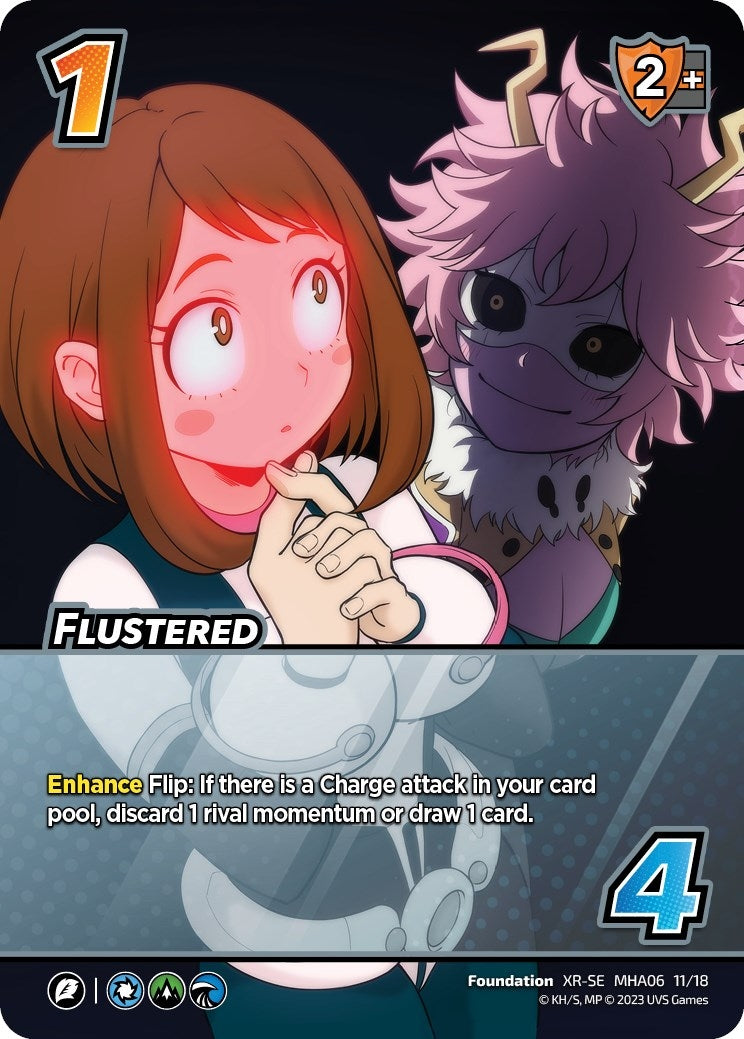 Image for Flustered (XR) (UniVersus: My Hero Academia: Jet Burn) (11/18) - UniVersus