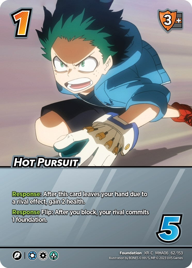 Image for Hot Pursuit (XR) (UniVersus: My Hero Academia: Jet Burn) (62/153) - UniVersus