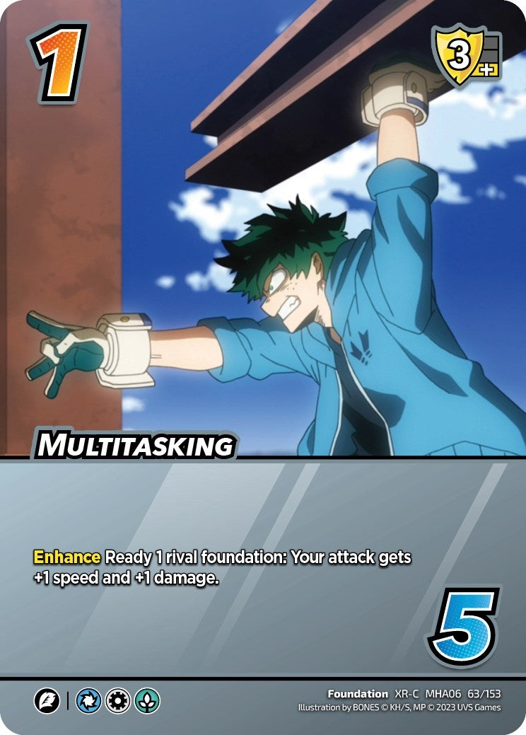 Image for Multitasking (XR) (UniVersus: My Hero Academia: Jet Burn) (63/153) - UniVersus