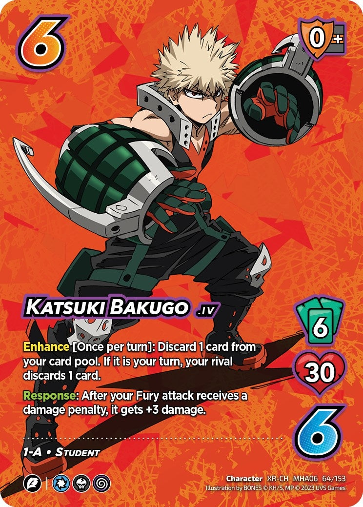Image for Katsuki Bakugo - 64/153 (XR) (UniVersus: My Hero Academia: Jet Burn) (64/153) - UniVersus
