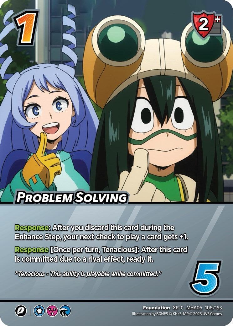 Image for Problem Solving (XR) (UniVersus: My Hero Academia: Jet Burn) (106/153) - UniVersus