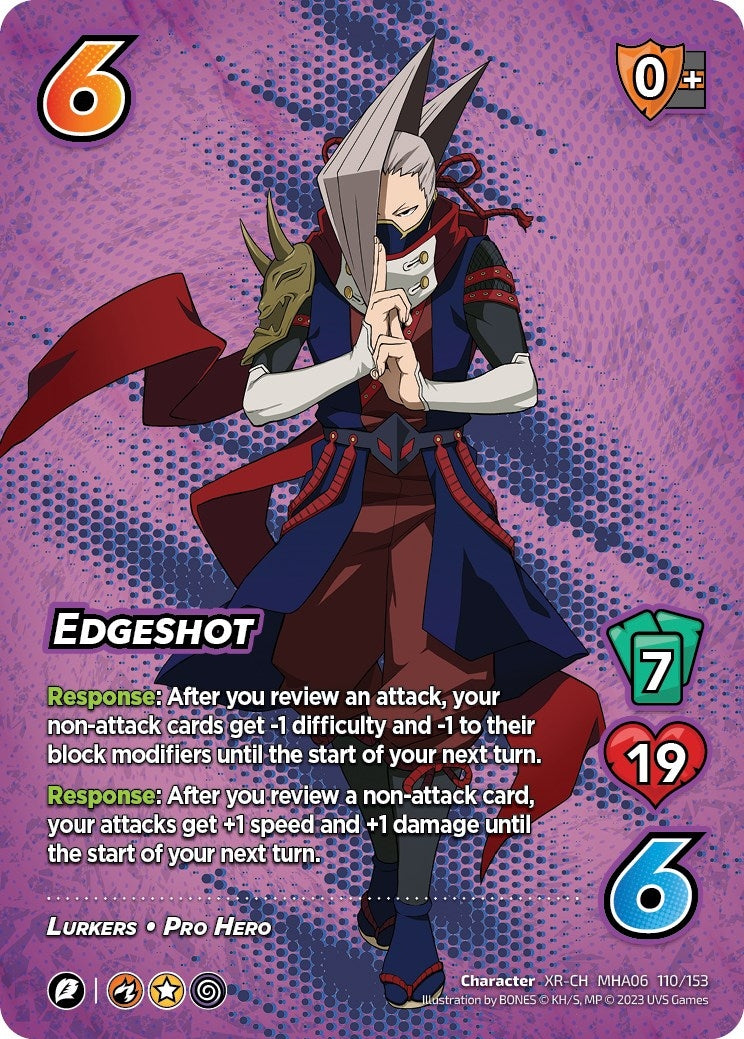 Image for Edgeshot (XR) (UniVersus: My Hero Academia: Jet Burn) (110/153) - UniVersus