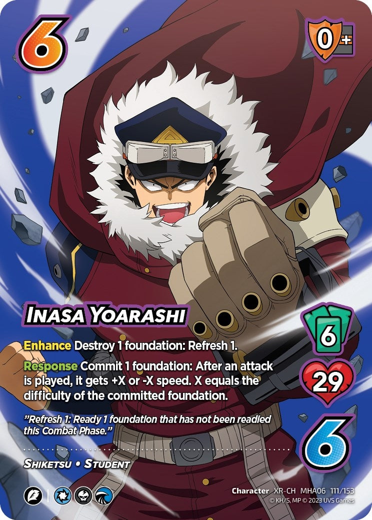 Image for Inasa Yoarashi (XR) (UniVersus: My Hero Academia: Jet Burn) (111/153) - UniVersus