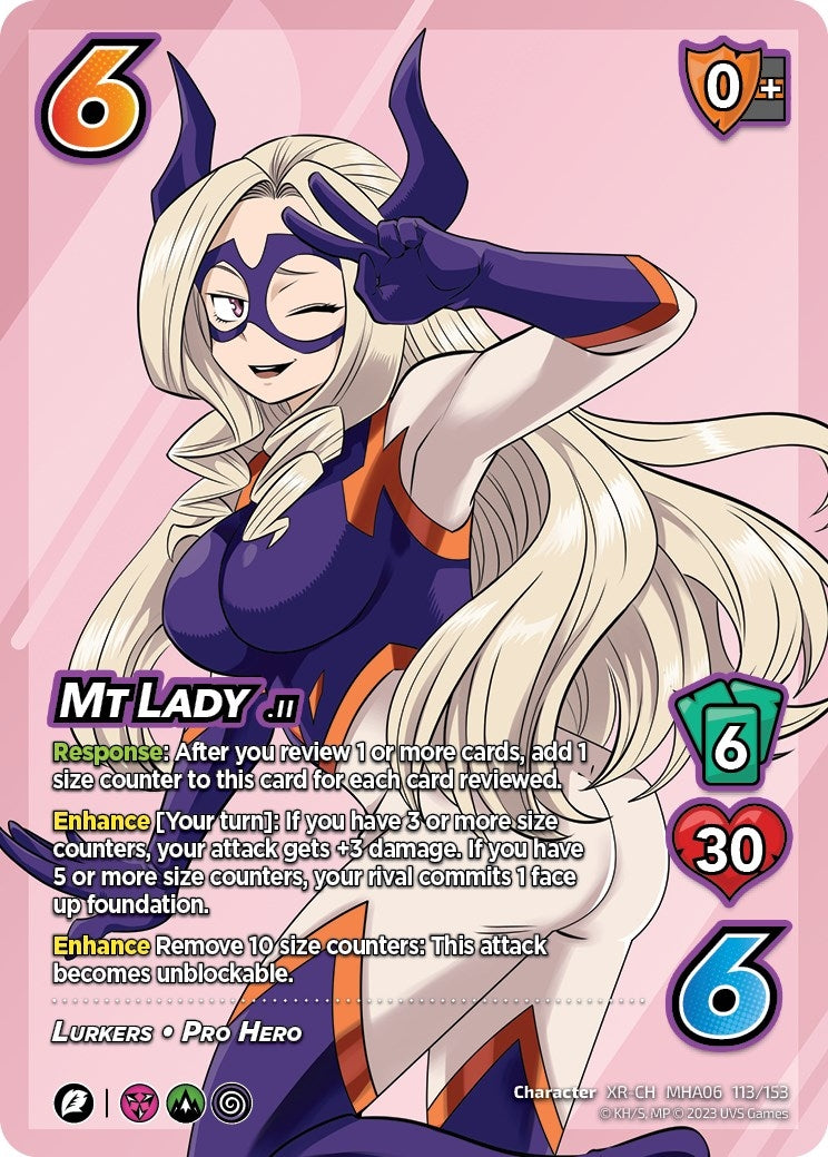 Image for Mt Lady (XR) (UniVersus: My Hero Academia: Jet Burn) (113/153) - UniVersus