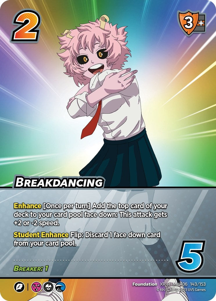 Image for Breakdancing (XR) (UniVersus: My Hero Academia: Jet Burn) (143/153) - UniVersus