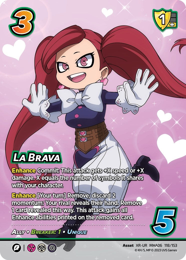 Image for La Brava (XR) (UniVersus: My Hero Academia: Jet Burn) (118/153) - UniVersus