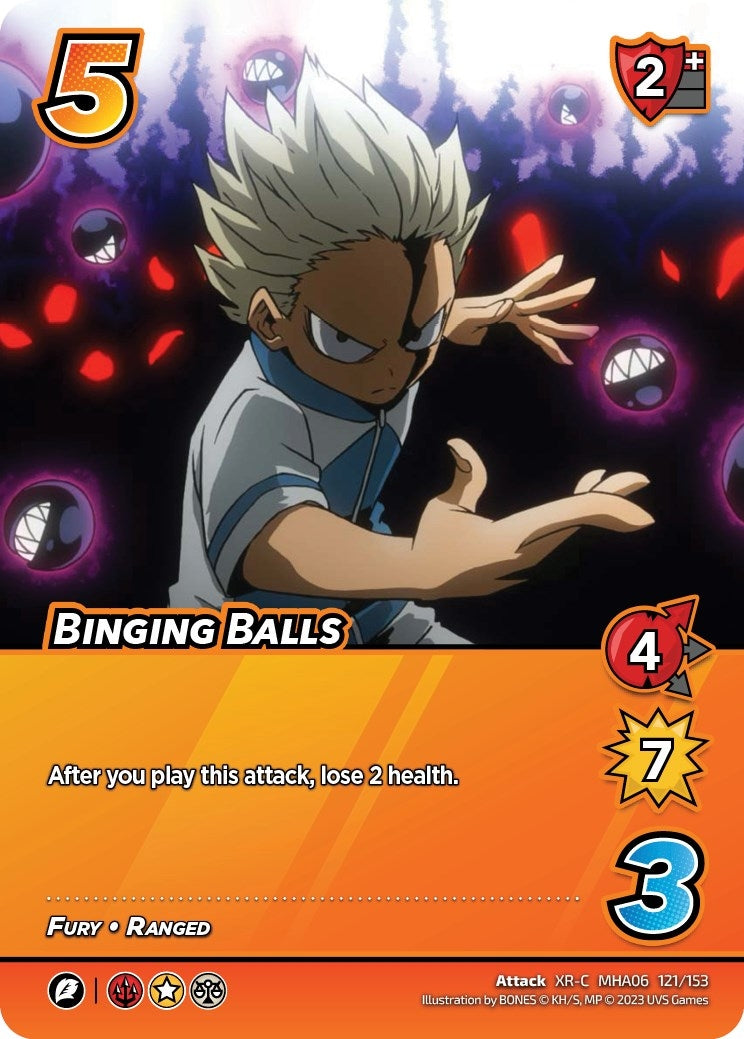 Image for Binging Balls (XR) (UniVersus: My Hero Academia: Jet Burn) (121/153) - UniVersus