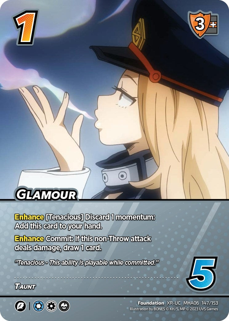 Image for Glamour (XR) (UniVersus: My Hero Academia: Jet Burn) (147/153) - UniVersus