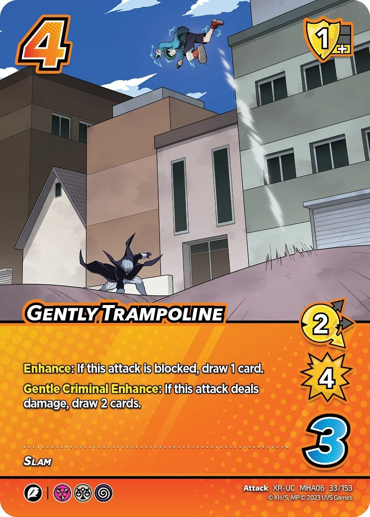 Image for Gently Trampoline (XR) (UniVersus: My Hero Academia: Jet Burn) (33/153) - UniVersus