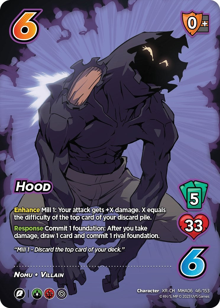 Image for Hood (XR) (UniVersus: My Hero Academia: Jet Burn) (46/153) - UniVersus