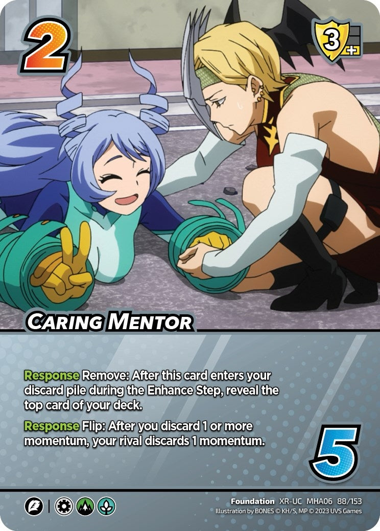 Image for Caring Mentor (XR) (UniVersus: My Hero Academia: Jet Burn) (88/153) - UniVersus