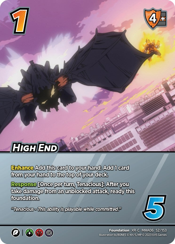 Image for High End (XR) (UniVersus: My Hero Academia: Jet Burn) (52/153) - UniVersus