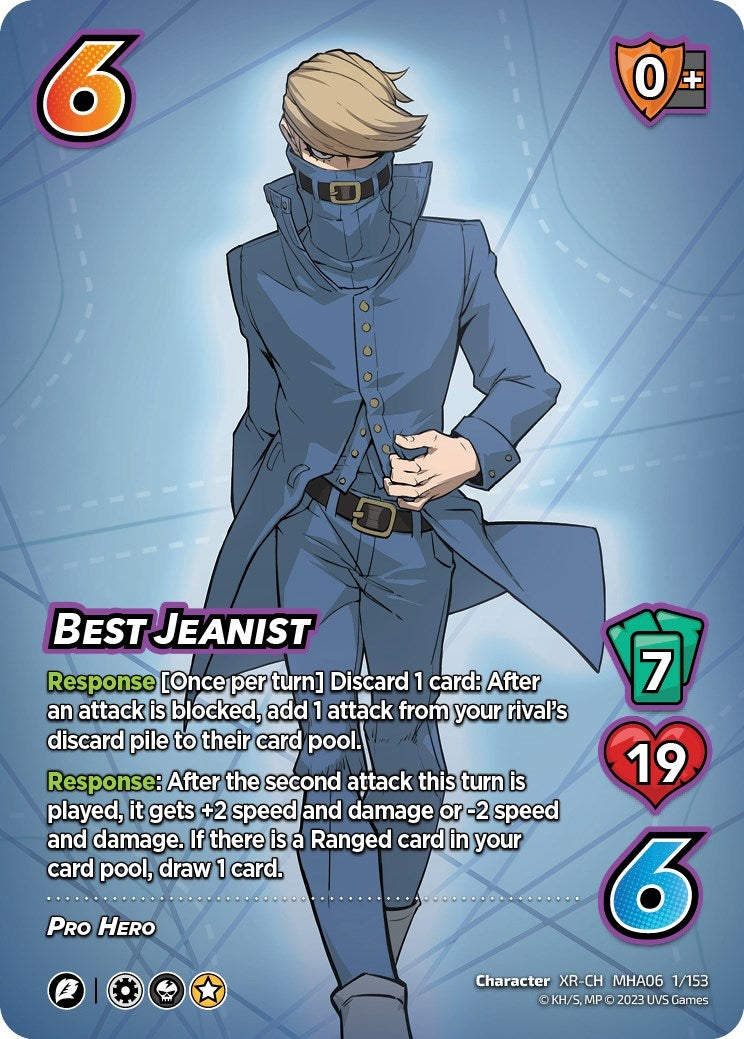 Image for Best Jeanist (XR) (UniVersus: My Hero Academia: Jet Burn) (1/153) - UniVersus