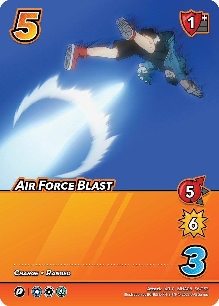 Image for Air Force Blast (XR) (UniVersus: My Hero Academia: Jet Burn) (56/153) - UniVersus