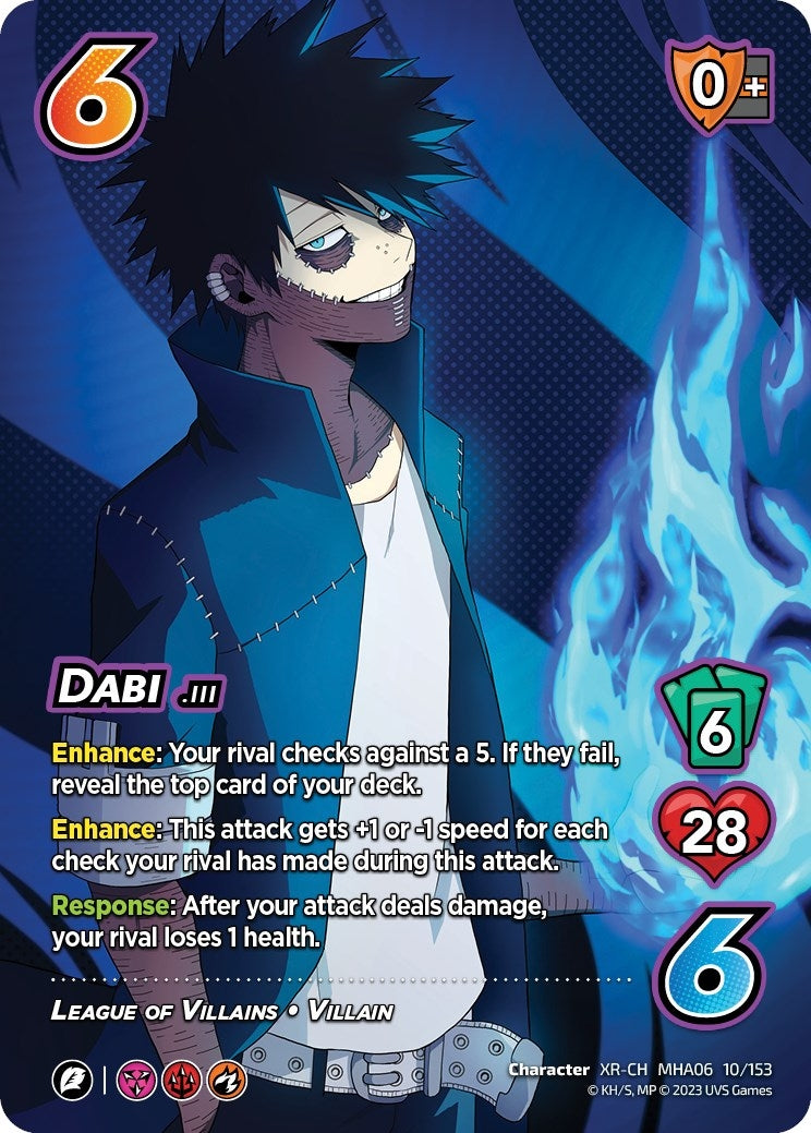 Image for Dabi (XR) (UniVersus: My Hero Academia: Jet Burn) (10/153) - UniVersus