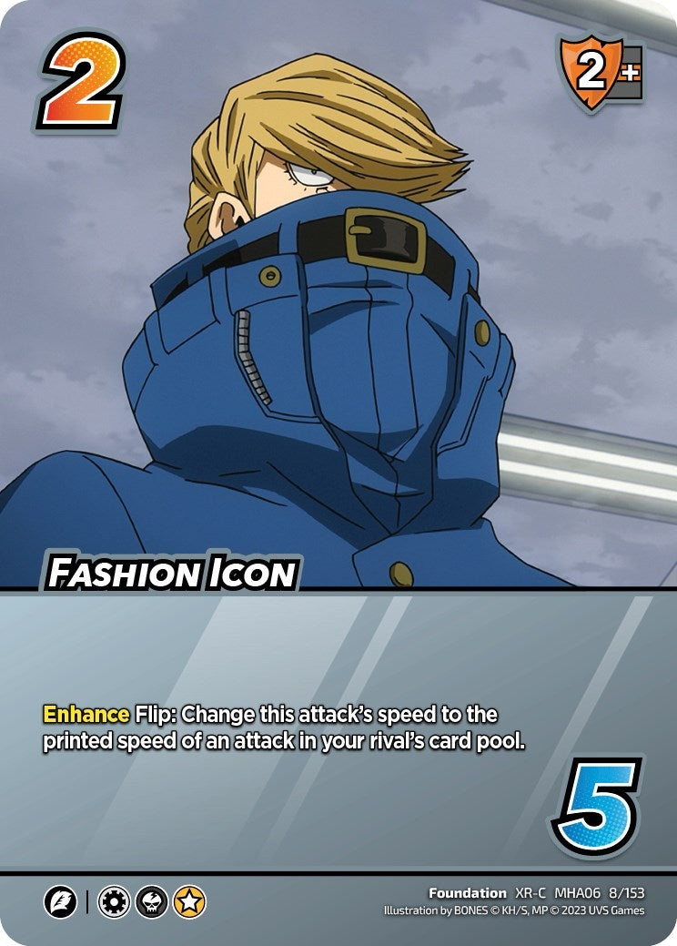 Image for Fashion Icon (XR) (UniVersus: My Hero Academia: Jet Burn) (8/153) - UniVersus