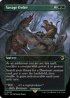 Image for Savage Order (Borderless) (Universes Beyond: Jurassic World Collection) (6) - Magic: The Gathering