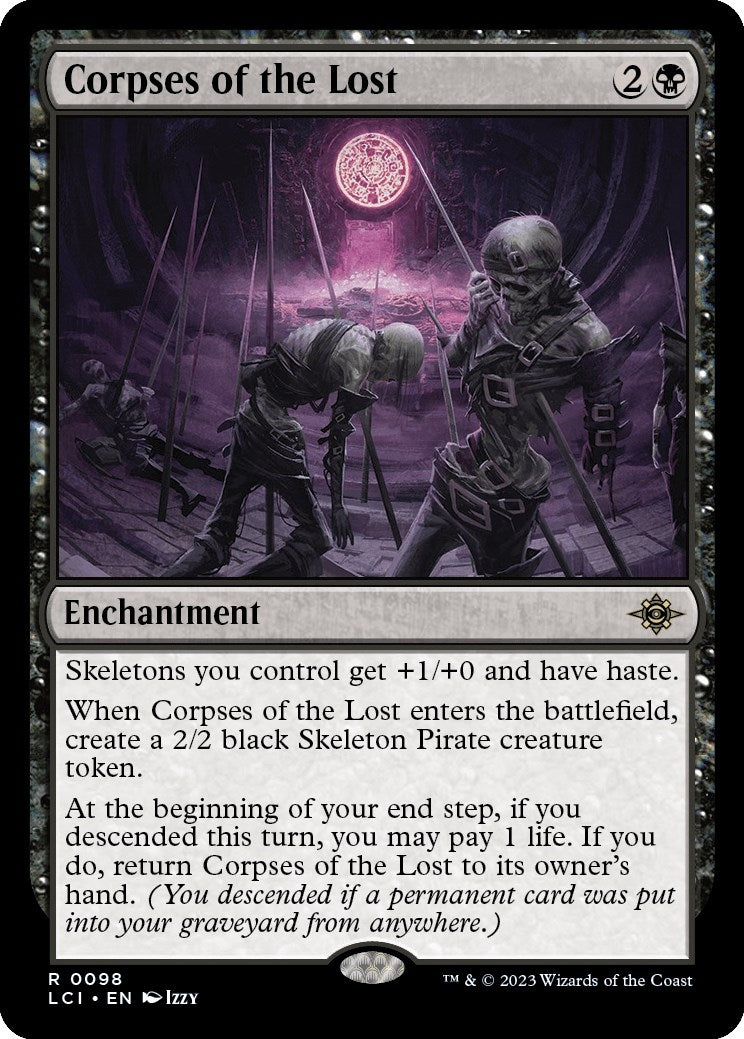 Image for Corpses of the Lost (The Lost Caverns of Ixalan) (98) - Magic: The Gathering