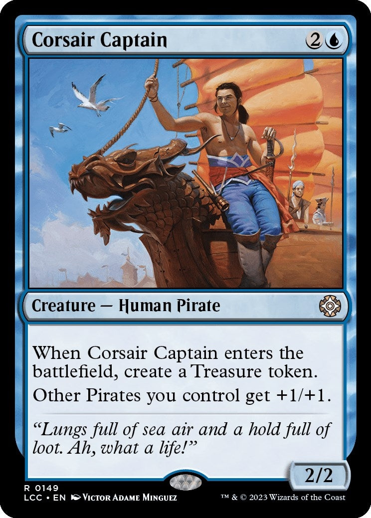 Image for Corsair Captain (Commander: The Lost Caverns of Ixalan) (149) - Magic: The Gathering