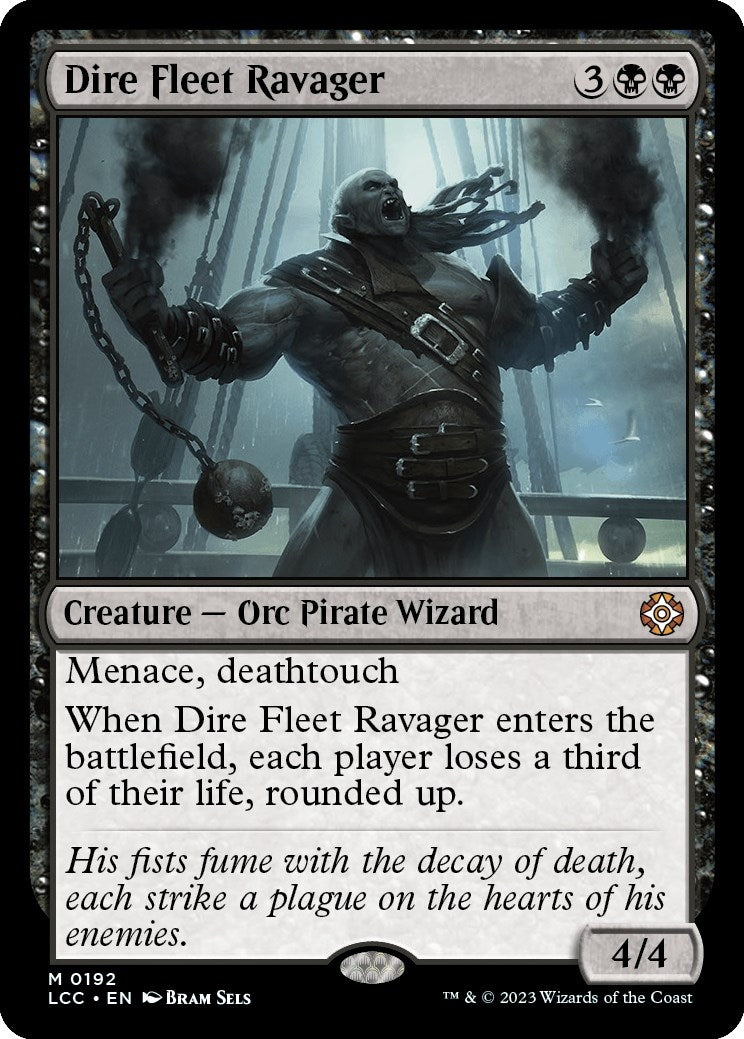 Image for Dire Fleet Ravager (Commander: The Lost Caverns of Ixalan) (192) - Magic: The Gathering