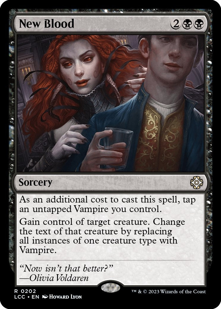 Image for New Blood (Commander: The Lost Caverns of Ixalan) (202) - Magic: The Gathering