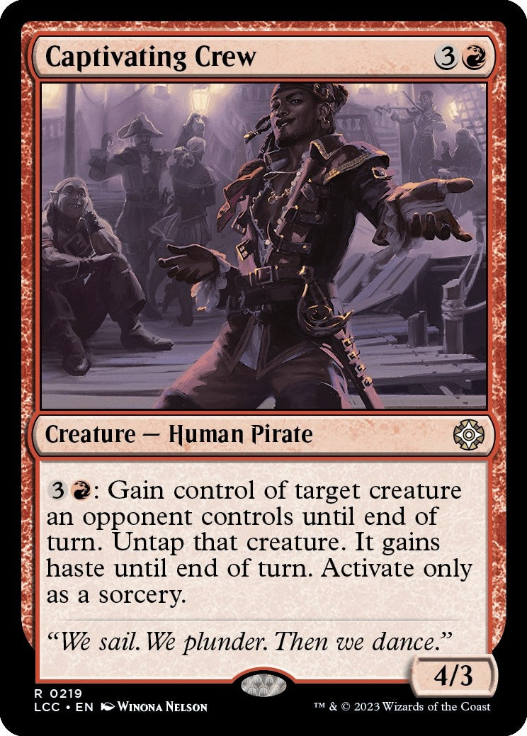 Image for Captivating Crew (Commander: The Lost Caverns of Ixalan) (219) - Magic: The Gathering