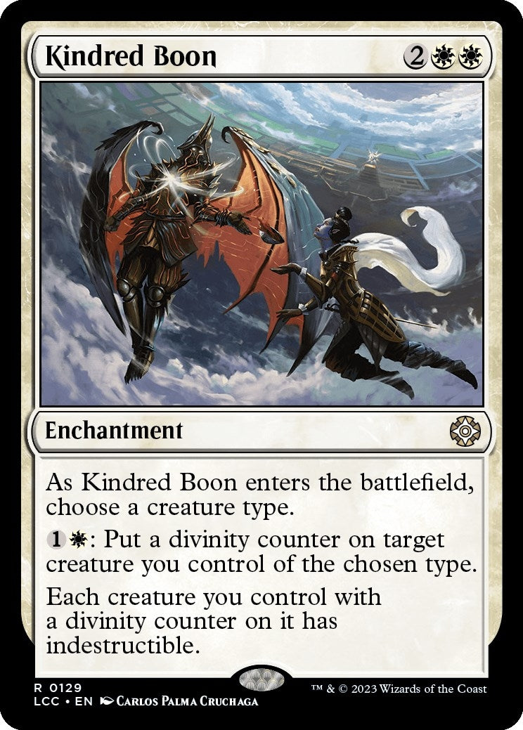 Image for Kindred Boon (Commander: The Lost Caverns of Ixalan) (129) - Magic: The Gathering