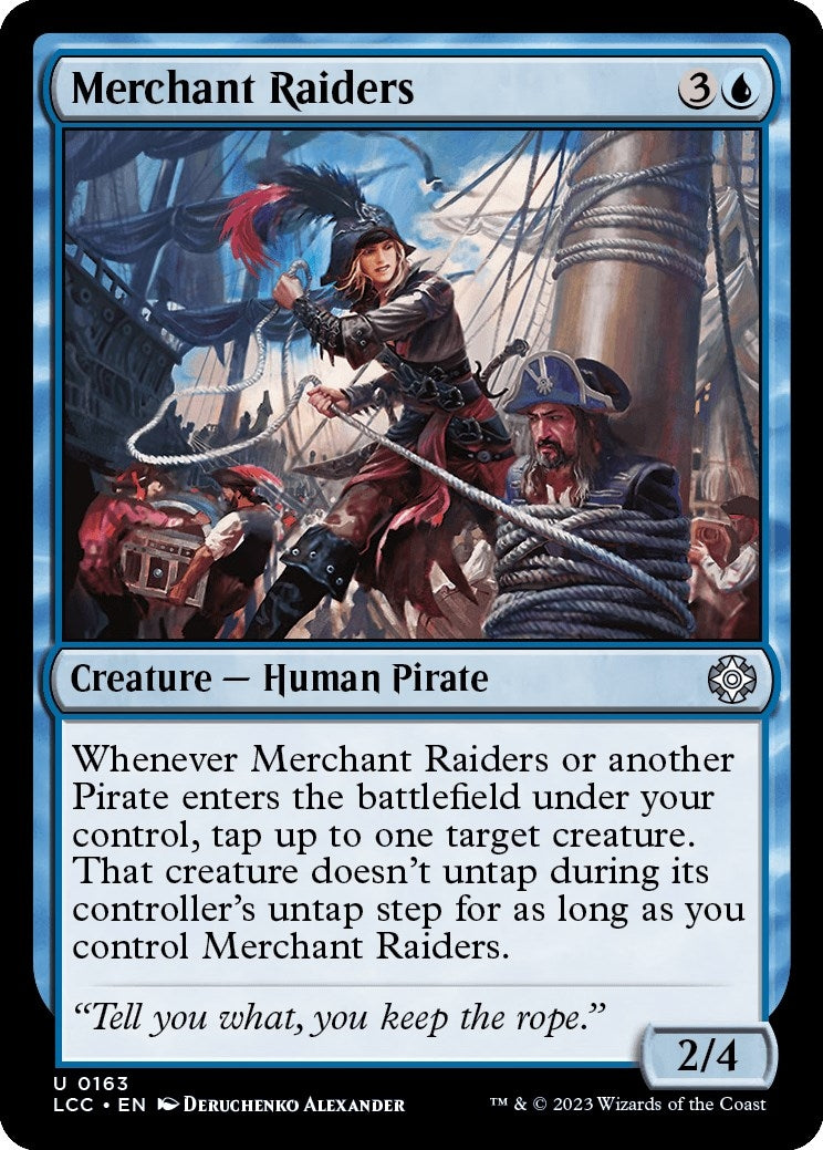 Image for Merchant Raiders (Commander: The Lost Caverns of Ixalan) (163) - Magic: The Gathering