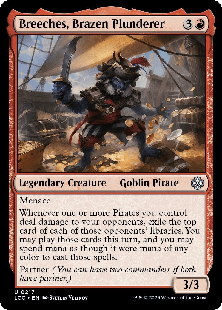 Image for Breeches, Brazen Plunderer (Commander: The Lost Caverns of Ixalan) (217) - Magic: The Gathering