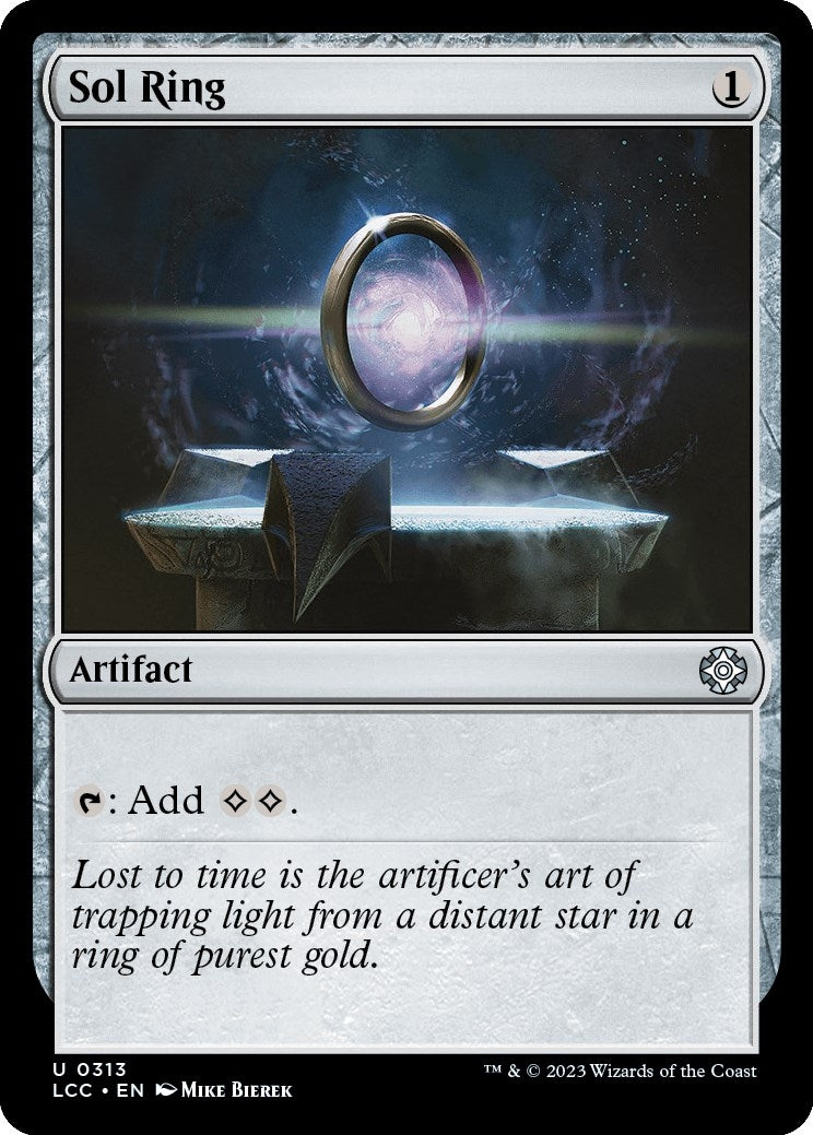 Image for Sol Ring (Commander: The Lost Caverns of Ixalan) (313) - Magic: The Gathering