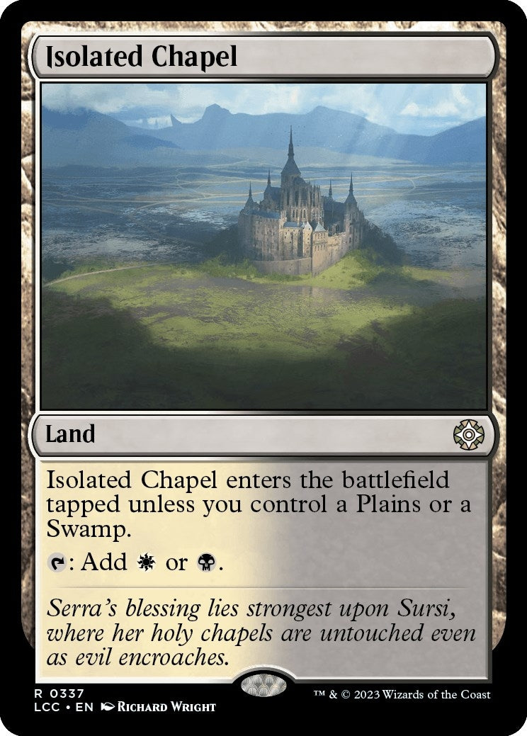Image for Isolated Chapel (Commander: The Lost Caverns of Ixalan) (337) - Magic: The Gathering