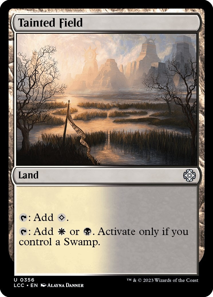 Image for Tainted Field (Commander: The Lost Caverns of Ixalan) (356) - Magic: The Gathering