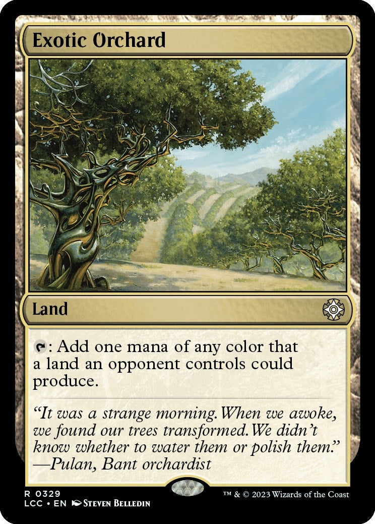 Image for Exotic Orchard (Commander: The Lost Caverns of Ixalan) (329) - Magic: The Gathering