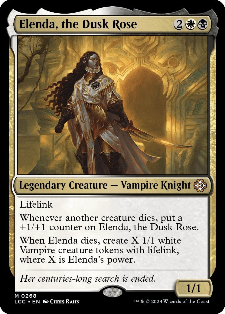 Image for Elenda, the Dusk Rose (Commander: The Lost Caverns of Ixalan) (268) - Magic: The Gathering