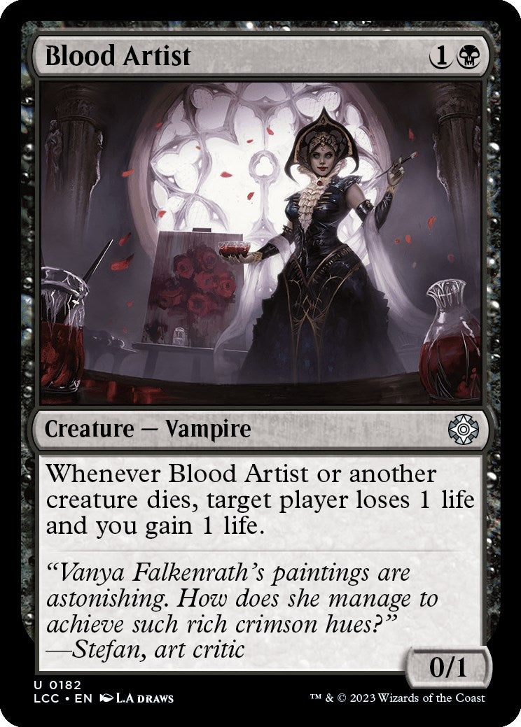 Image for Blood Artist (Commander: The Lost Caverns of Ixalan) (182) - Magic: The Gathering
