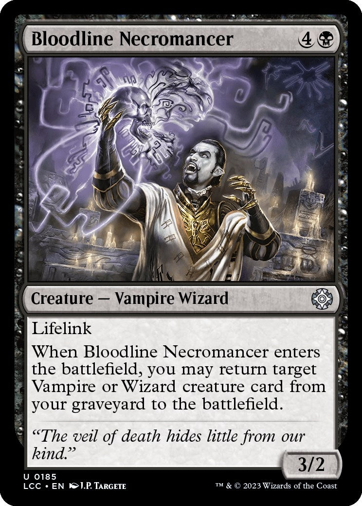 Image for Bloodline Necromancer (Commander: The Lost Caverns of Ixalan) (185) - Magic: The Gathering