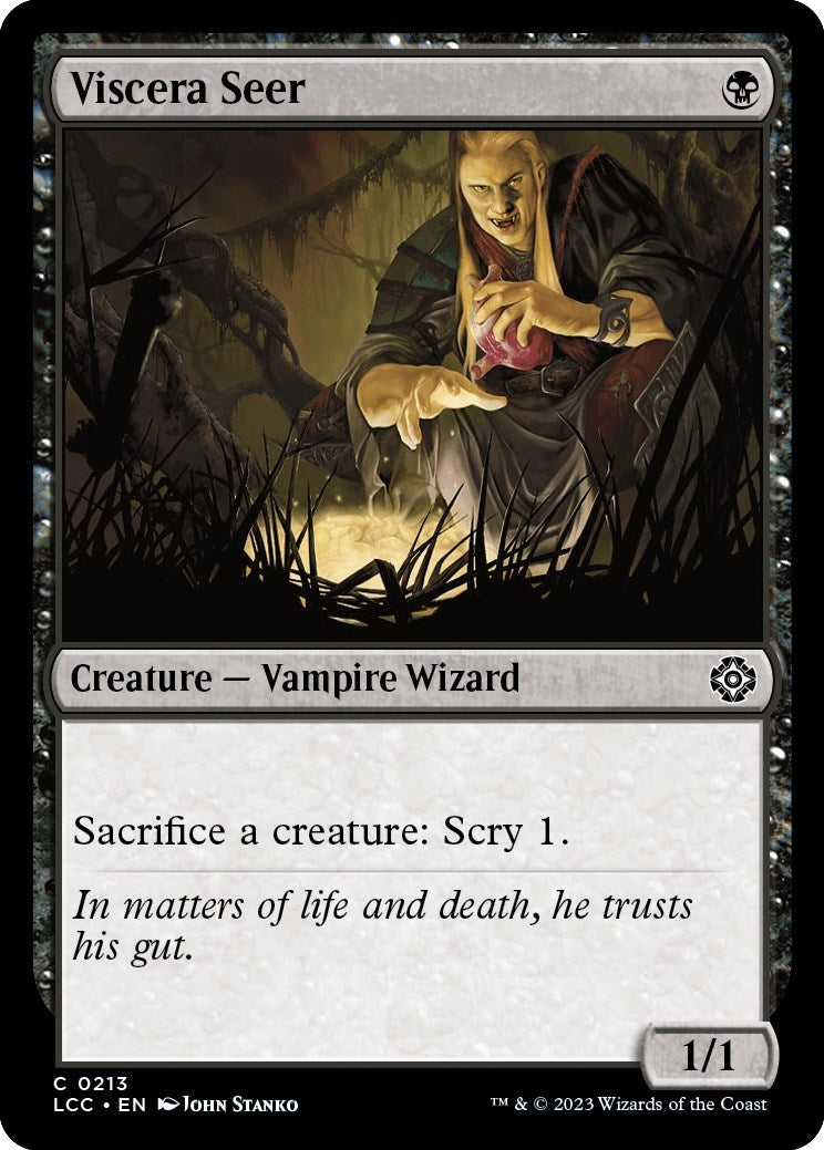 Image for Viscera Seer (Commander: The Lost Caverns of Ixalan) (213) - Magic: The Gathering