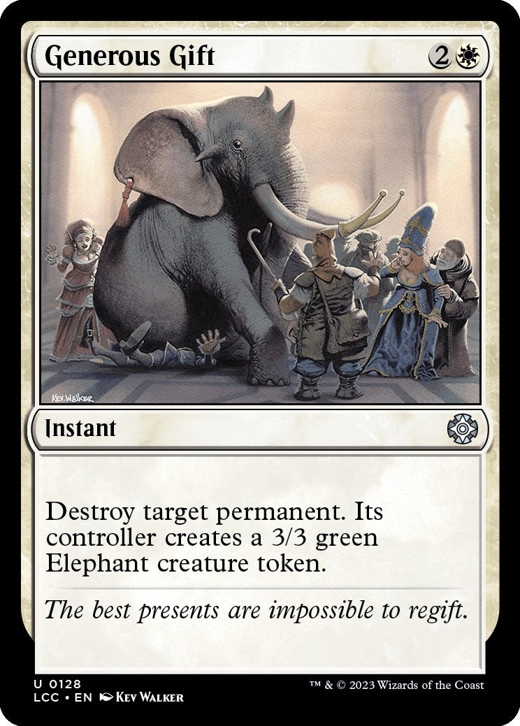 Image for Generous Gift (Commander: The Lost Caverns of Ixalan) (128) - Magic: The Gathering