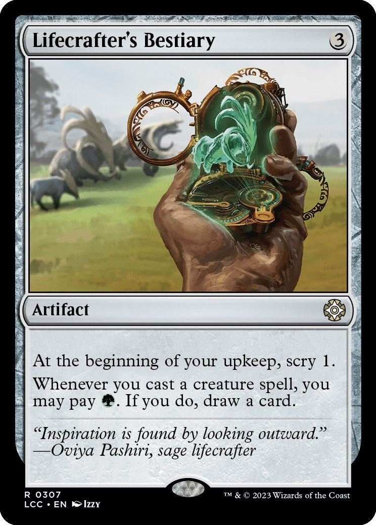 Image for Lifecrafter's Bestiary (Commander: The Lost Caverns of Ixalan) (307) - Magic: The Gathering
