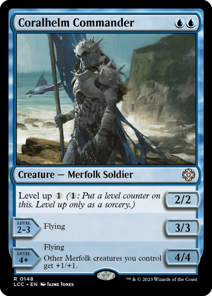 Image for Coralhelm Commander (Commander: The Lost Caverns of Ixalan) (148) - Magic: The Gathering