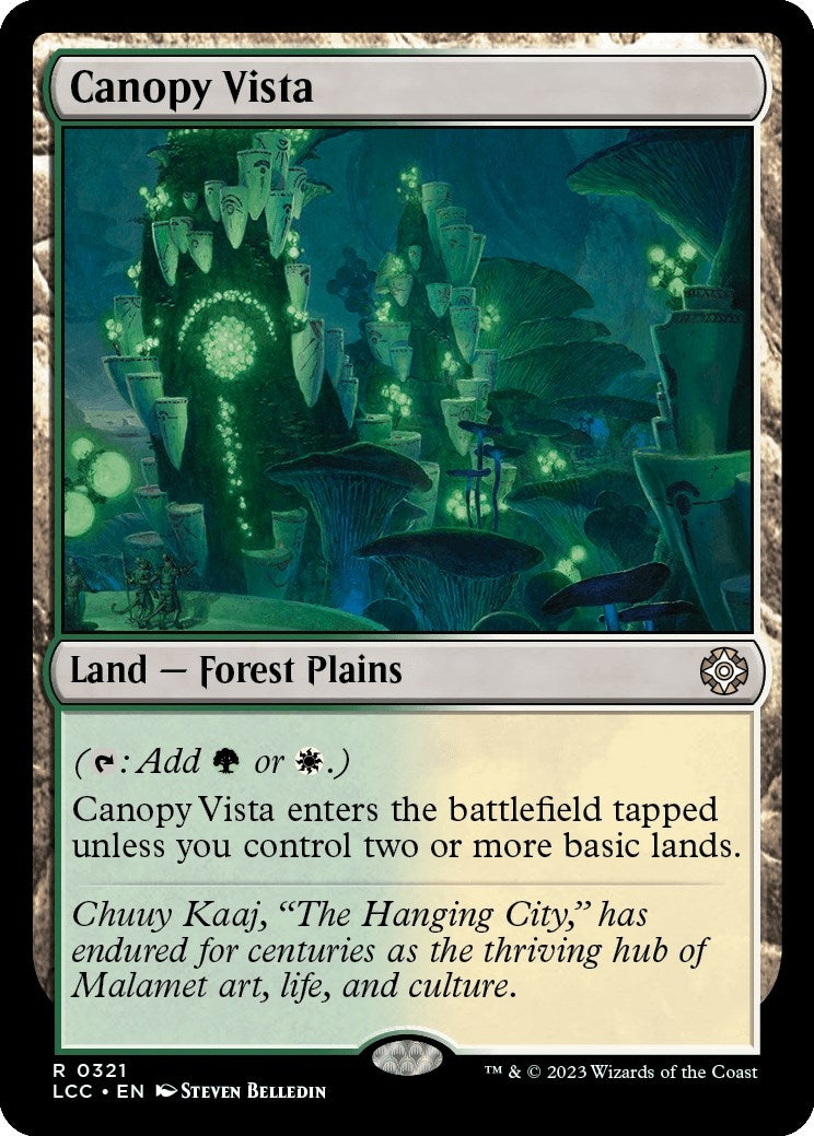 Image for Canopy Vista (Commander: The Lost Caverns of Ixalan) (321) - Magic: The Gathering