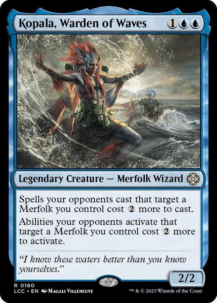 Image for Kopala, Warden of Waves (Commander: The Lost Caverns of Ixalan) (160) - Magic: The Gathering