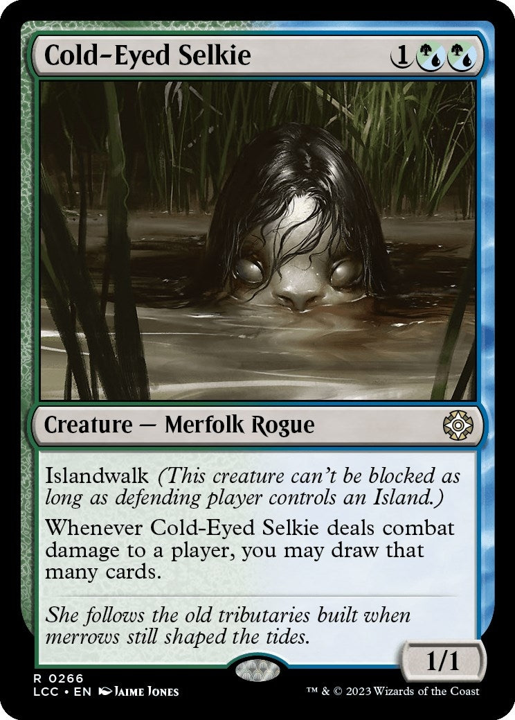 Image for Cold-Eyed Selkie (Commander: The Lost Caverns of Ixalan) (266) - Magic: The Gathering