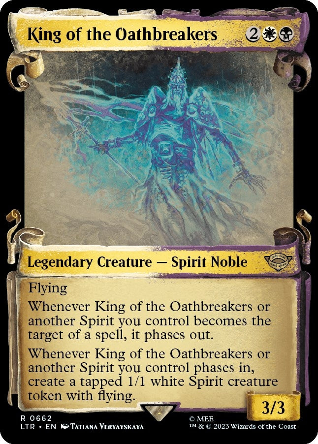 Image for King of the Oathbreakers (Showcase Scrolls) (Universes Beyond: The Lord of the Rings: Tales of Middle-earth) (662) - Magic: The Gathering