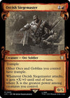 Image for Orcish Siegemaster (Showcase Scrolls) (Commander: The Lord of the Rings: Tales of Middle-earth) (435) - Magic: The Gathering