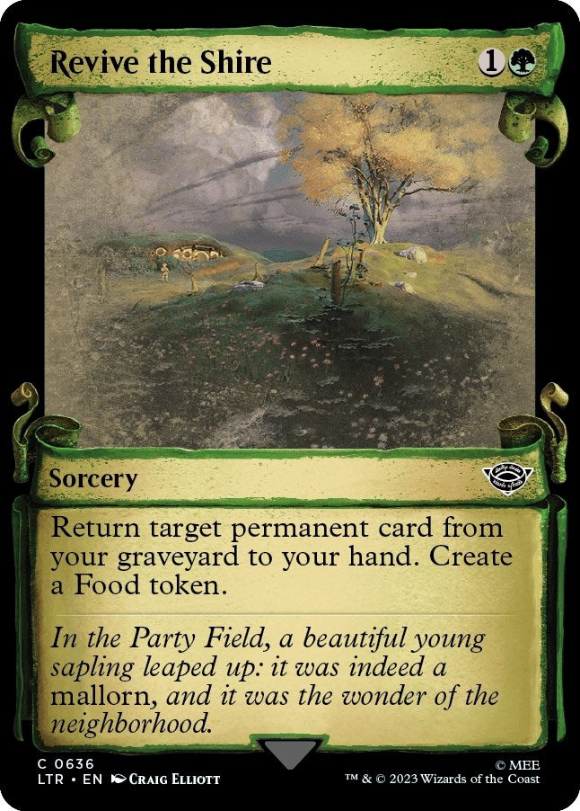 Image for Revive the Shire (Showcase Scrolls) (Universes Beyond: The Lord of the Rings: Tales of Middle-earth) (636) - Magic: The Gathering
